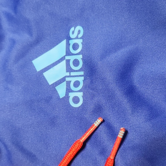 Adidas Retro Arcade Stripe Full Zip Hoodie Track Jacket Athleisure Woman Medium - Picture 7 of 7